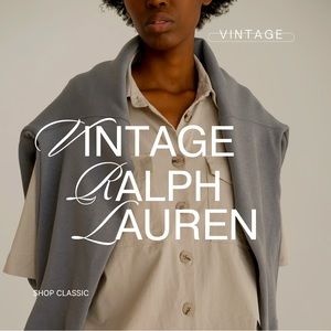 Dead stock vintage , Chaps & Ralph Lauren sweater